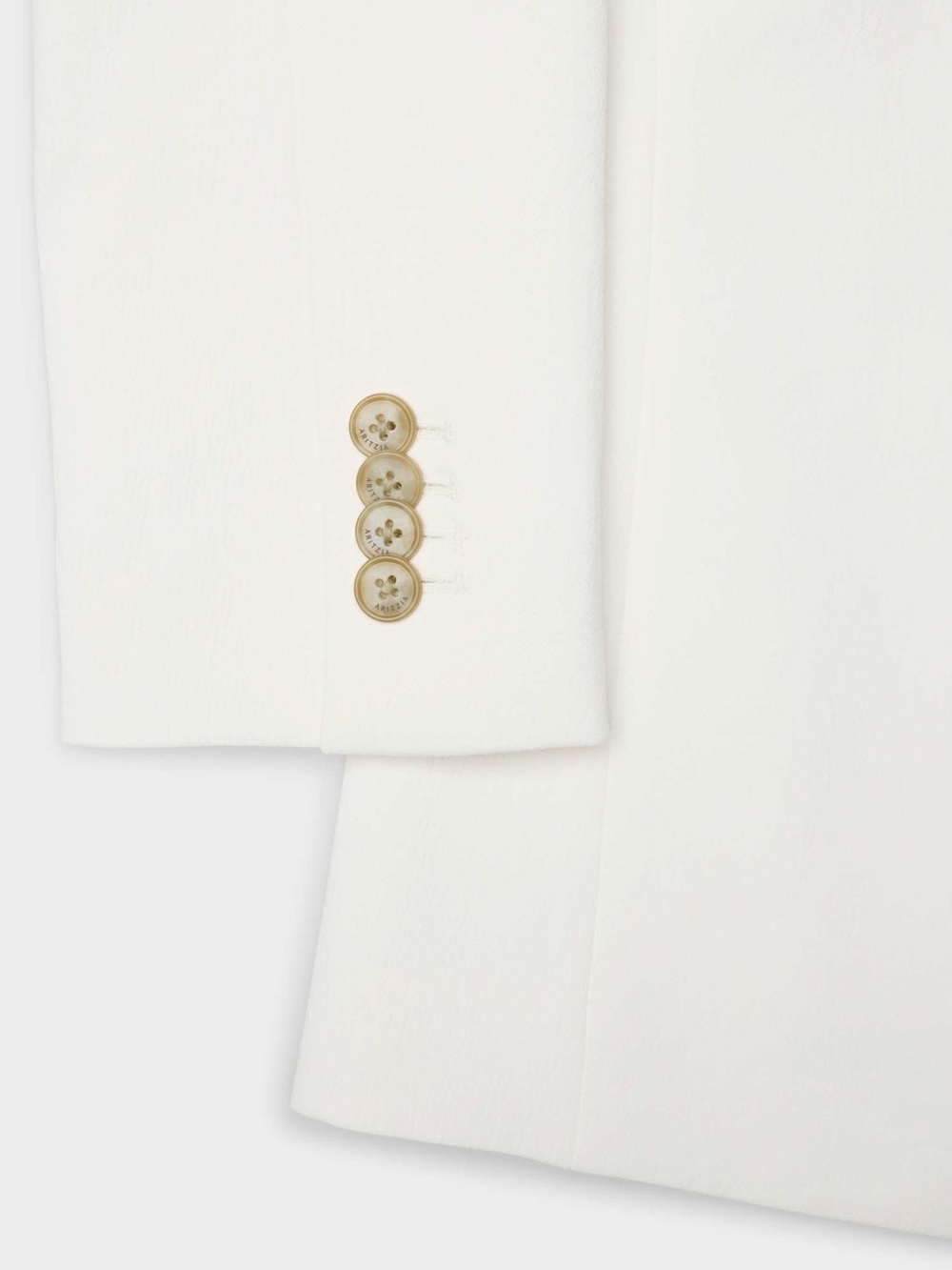 Aritzia Regal Blazer crepette size 10 NWT light birch - Picture 6 of 9